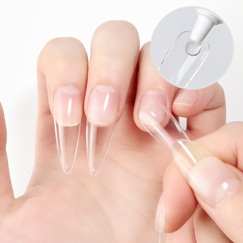 Professional Strong Quick Drying Nail Glue (No UV Light Needed)