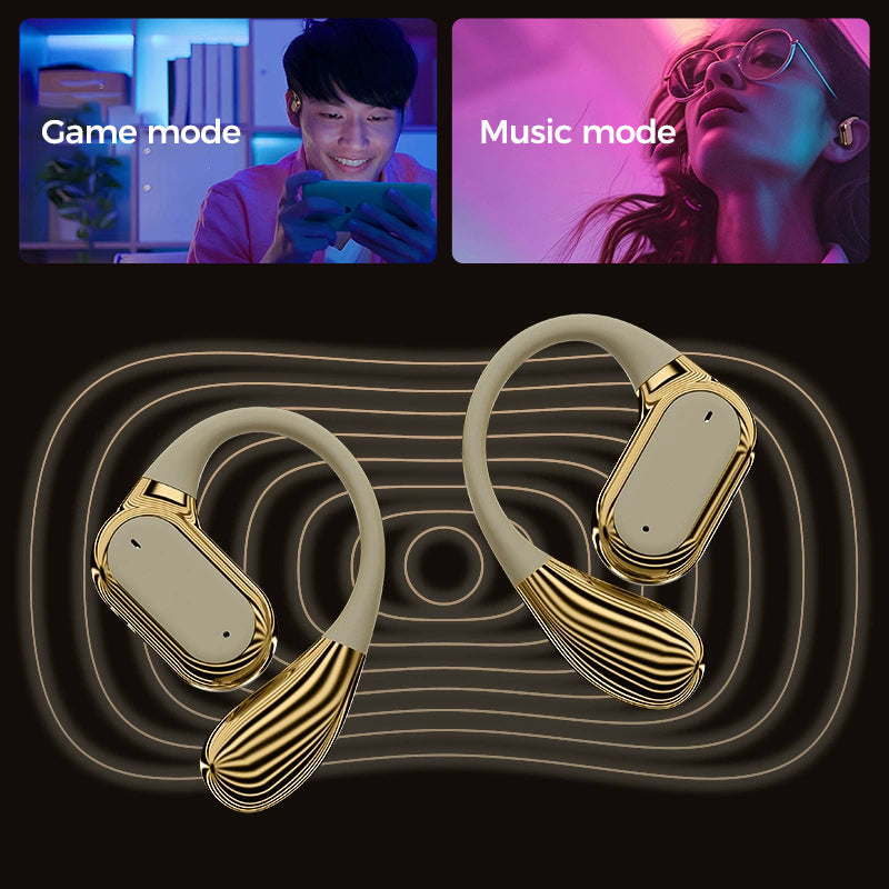 🔥Last Day Promotion 49% OFF-🎁The best gift of all-AI Translation Wireless OWS Bluetooth5.4 Earphones (Fit iOS & Android)🎁