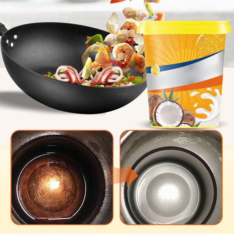 🔥Hot Sale 50% OFF🔥Effective Kitchen Coconut Oil Cleaning Paste🧽✨
