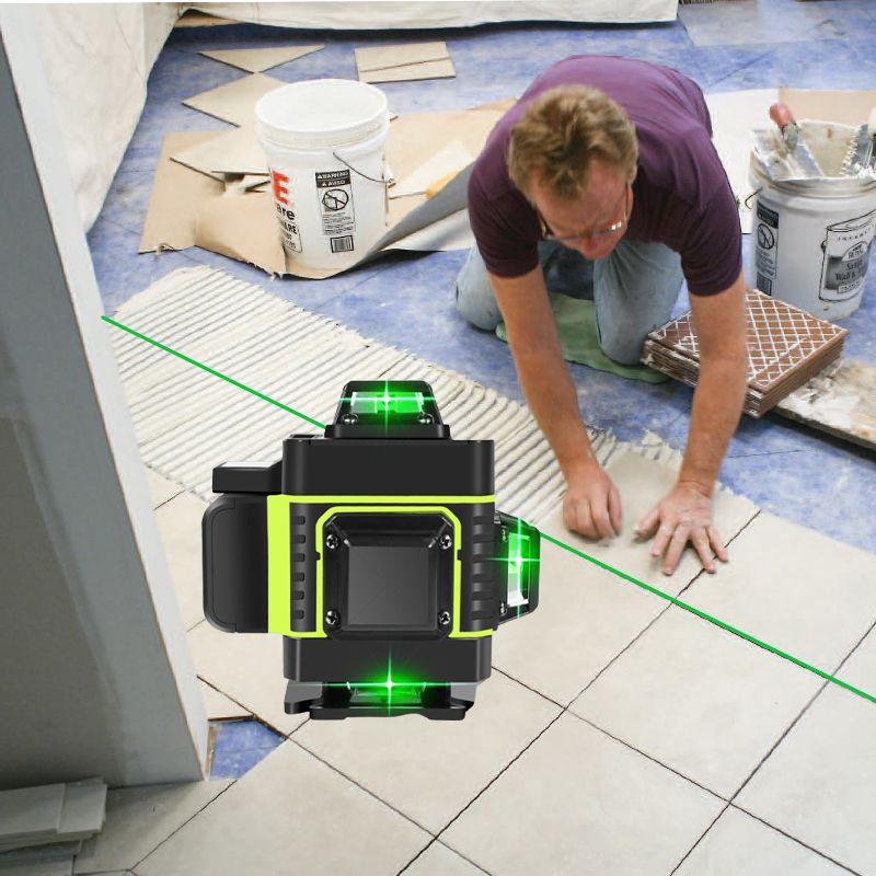 16 Lines Green Light Laser Level Self Leveling Tool