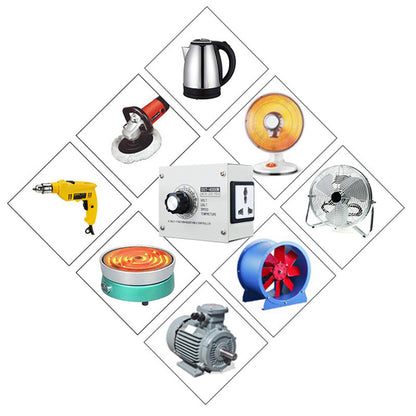AC Multi-Function Adjustable Speed Controller - AC 0-220/110V