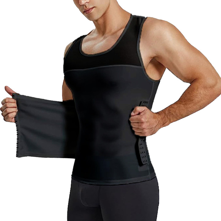 🔥New Hot Selling❤️‍🔥Men's Slimming Mesh Waist-Cinching Vest