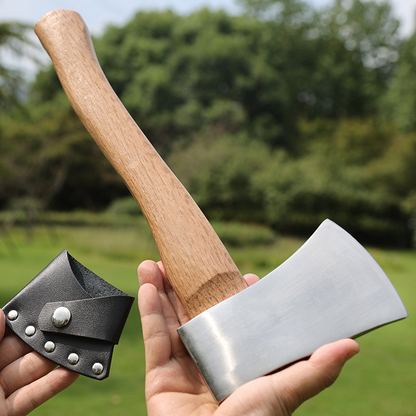 Durable Hatchet with Wood Handle👍