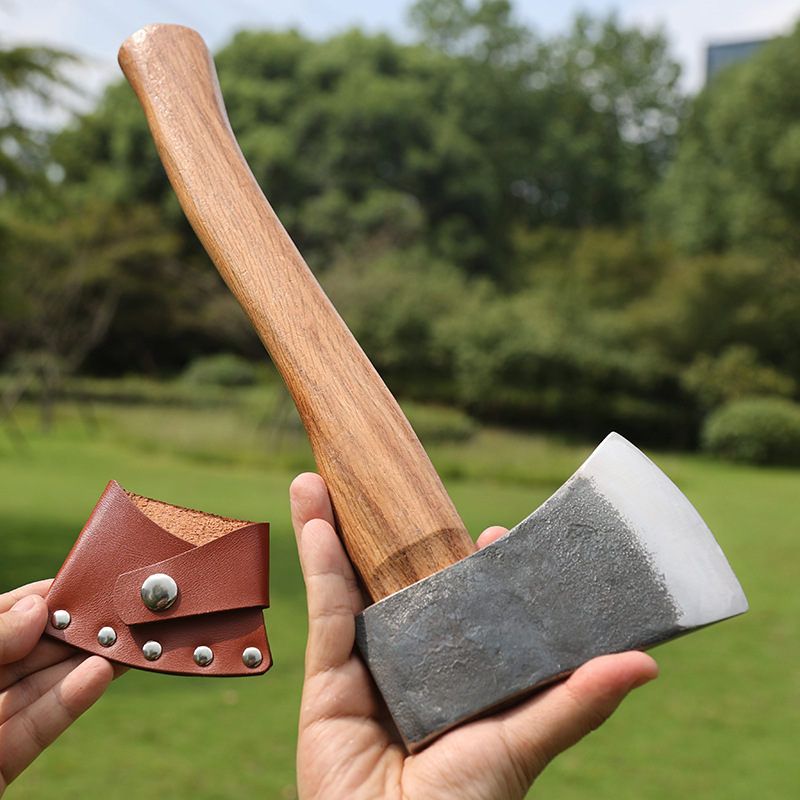 Durable Hatchet with Wood Handle👍