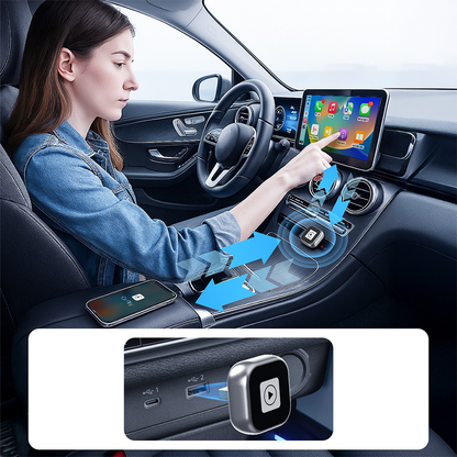 CarPlay and Android Auto Wireless Adapter