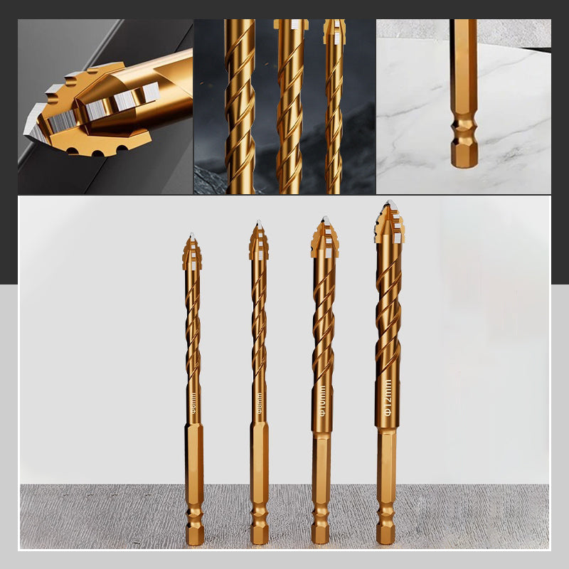 Premium 4-Flute Drill Bit