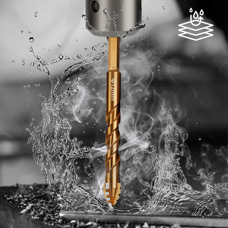 Premium 4-Flute Drill Bit