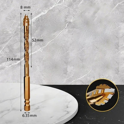 Premium 4-Flute Drill Bit