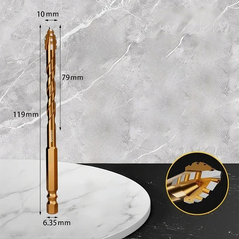 Premium 4-Flute Drill Bit