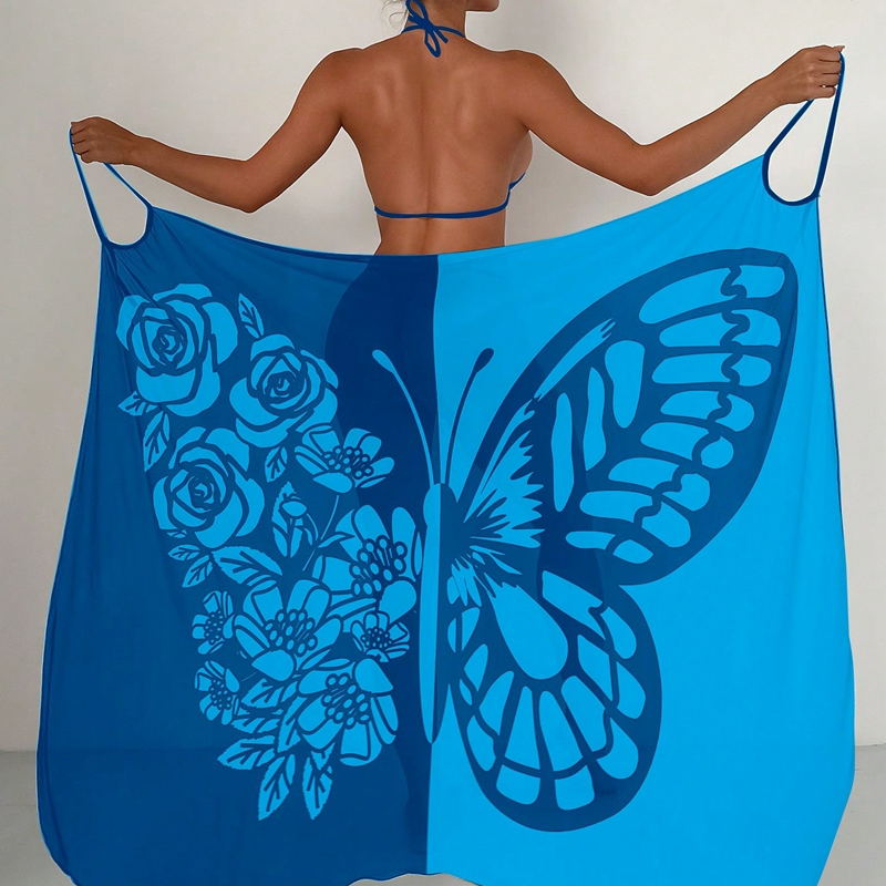 ⏳Time-limited Special⏰Women's Butterfly Swimsuit Cover-Up & Dress