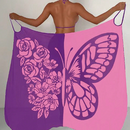 ⏳Time-limited Special⏰Women's Butterfly Swimsuit Cover-Up & Dress