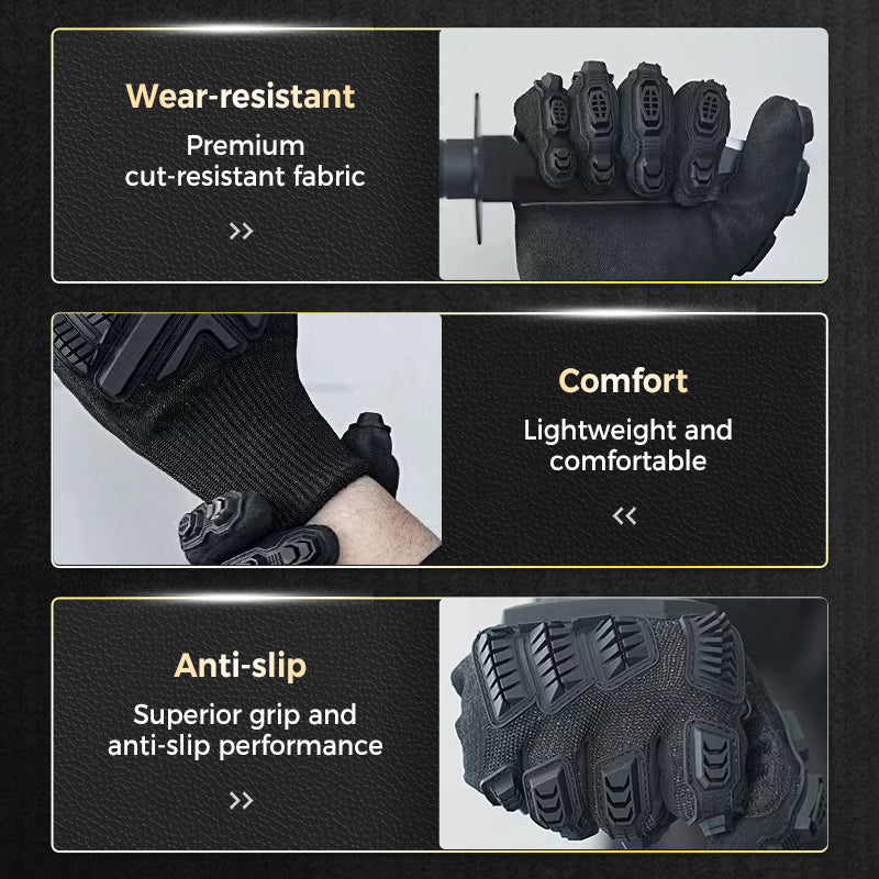Level 5 Cut-Resistant Safety Work & Outdoor Adventure Gloves
