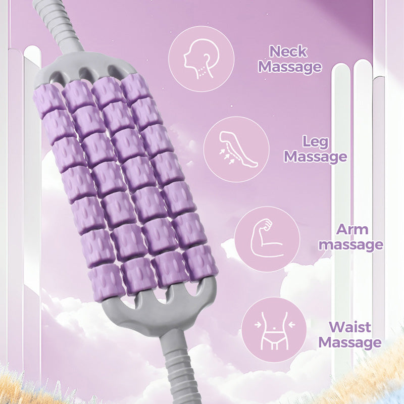 Bendable Multi-Row Massage Roller