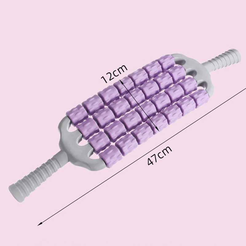 Bendable Multi-Row Massage Roller