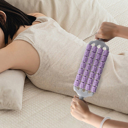 Bendable Multi-Row Massage Roller