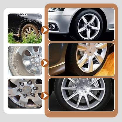 🛞✨Powerful Wheel and Tire Cleaner Spray（50% OFF）
