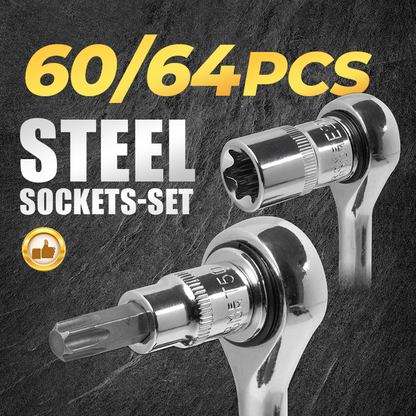 CR-V Steel Sockets Set
