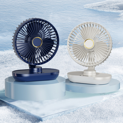 Portable Rechargeable Desktop Oscillating Fan