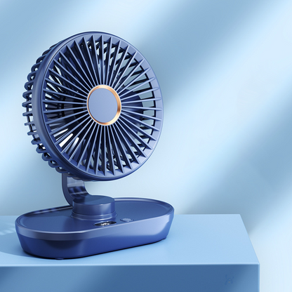 Portable Rechargeable Desktop Oscillating Fan