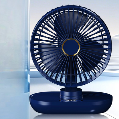 Portable Rechargeable Desktop Oscillating Fan