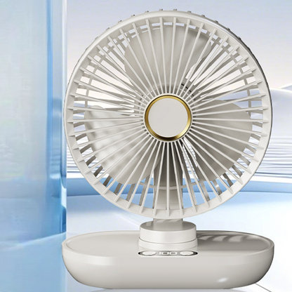 Portable Rechargeable Desktop Oscillating Fan