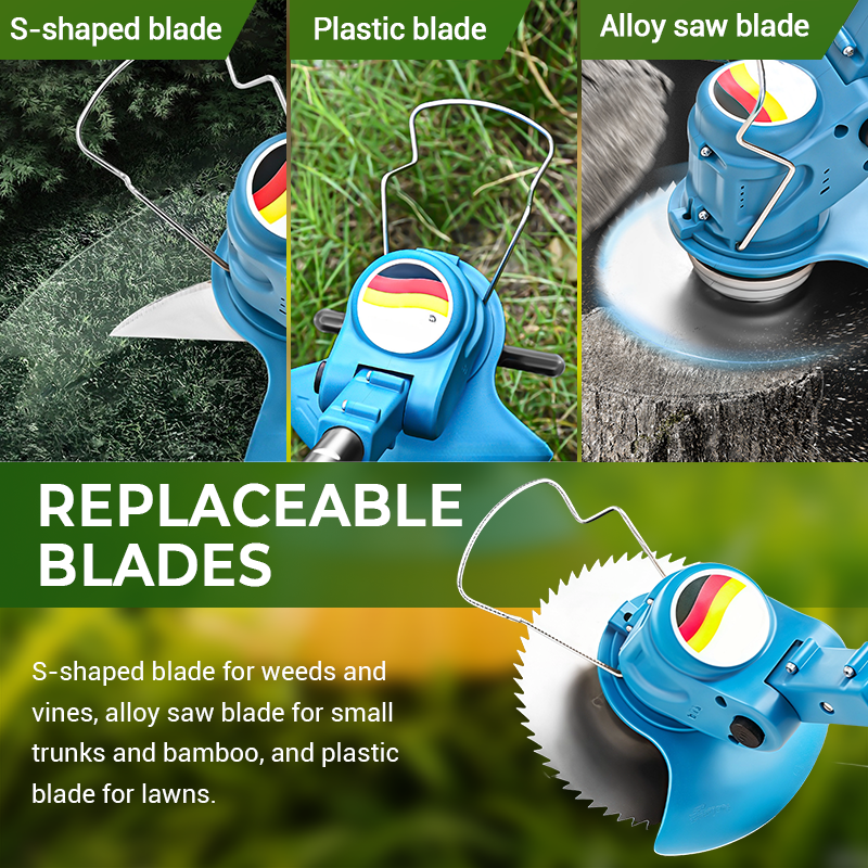 💖HOT SALE 49% OFF💖 Multifunction Cordless Grass Trimmer Kit