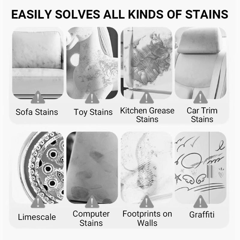 🧴 BUY 2 GET 1 FREE! 🥇 Multi-Purpose Laundry Stain Remover Cream - Erases Tough Stains like Grease, Wine, Ink without Damaging Fabrics 👕✨