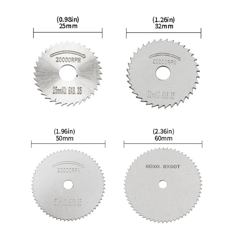 Multipurpose Mini Saw Blade with Arbor