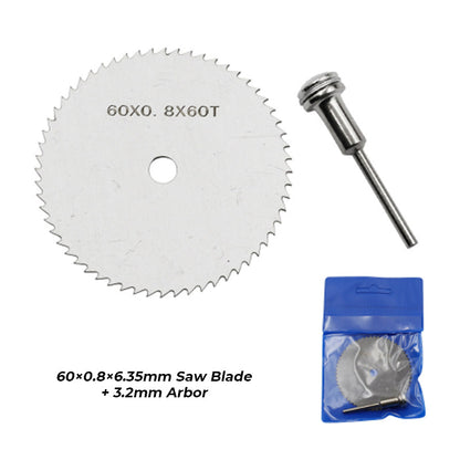Multipurpose Mini Saw Blade with Arbor