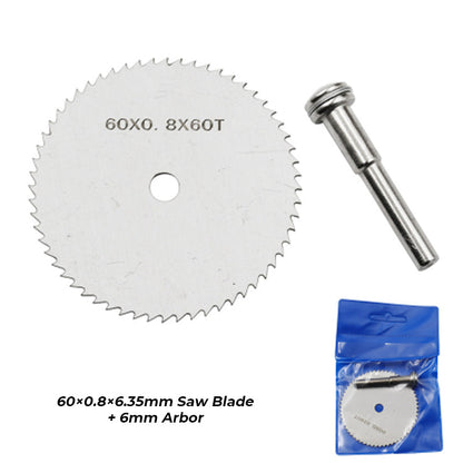 Multipurpose Mini Saw Blade with Arbor
