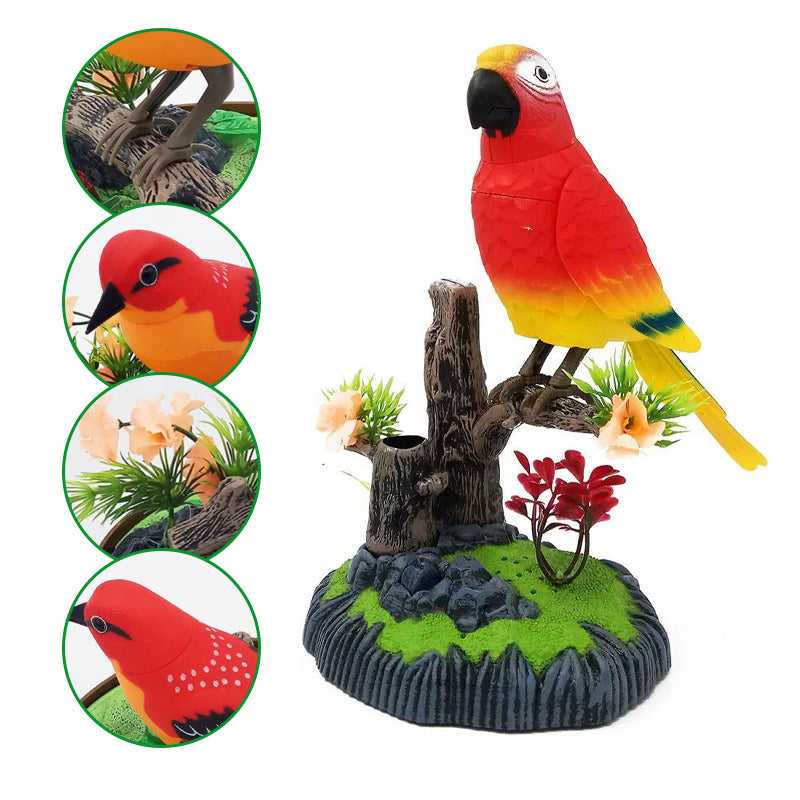 🐦Voice-Activated Chirping Bird Interactive Toy