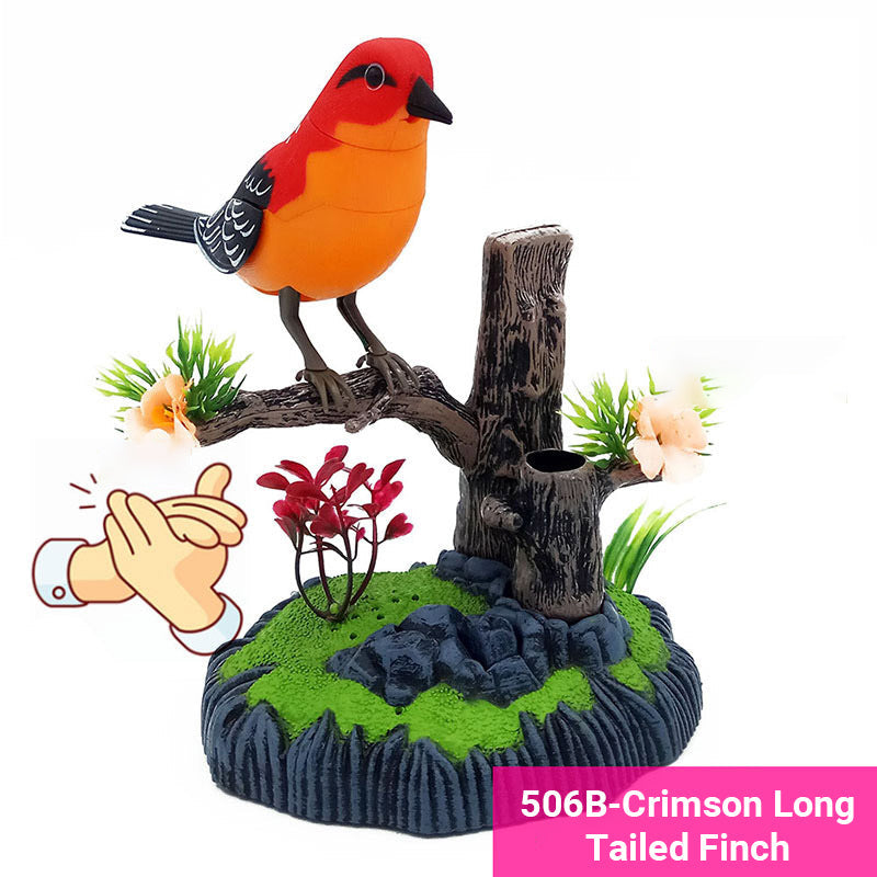 🐦Voice-Activated Chirping Bird Interactive Toy