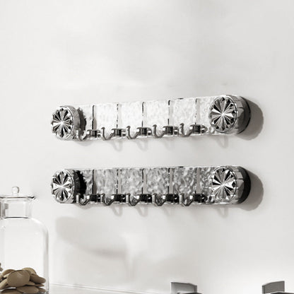 Multipurpose Stylish Wall-Mounted Hooks Organizer