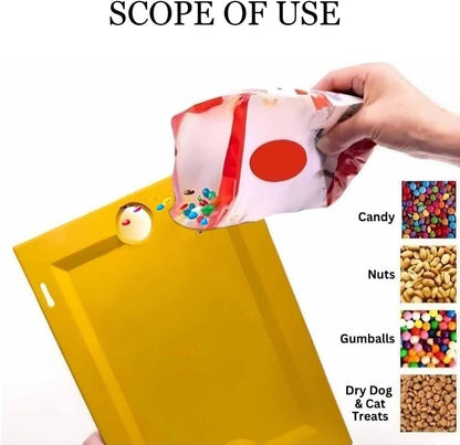 🔥HOT SALE 🎁Double the Fun! 🖼️🍬 Candy Dispenser Picture Frame - Wall Mount or Tabletop