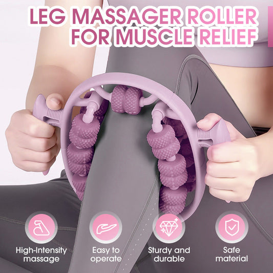 🔥 Leg Massager Roller - Ultimate Muscle Relief! 💆‍♀️✨