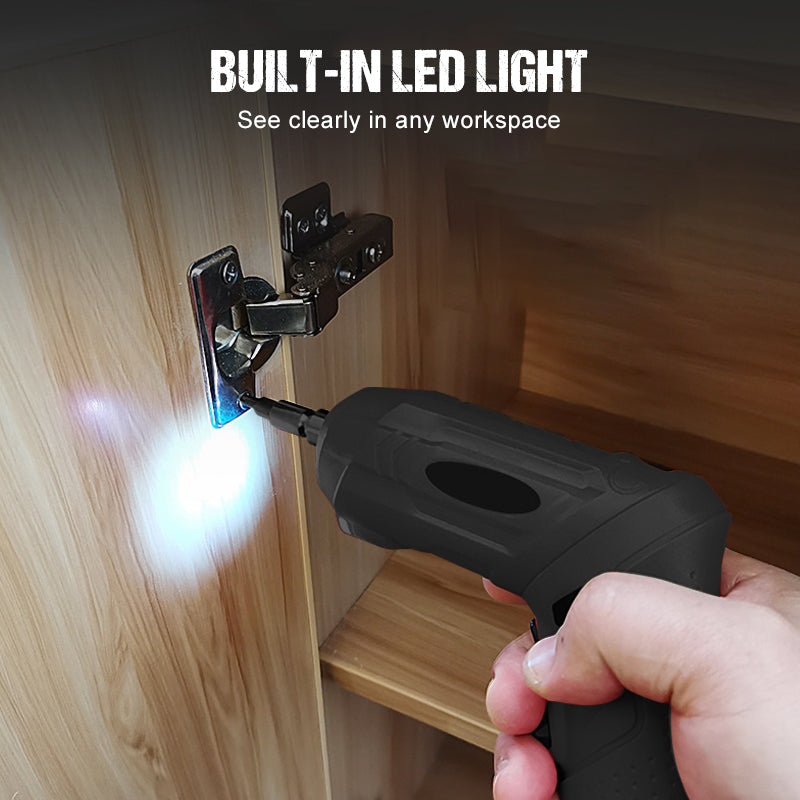 ⏰Final 3 Hours: Full Accessory Set Free with Your Order!🔥Rechargeable 3.6V battery screwdriver set🛠️