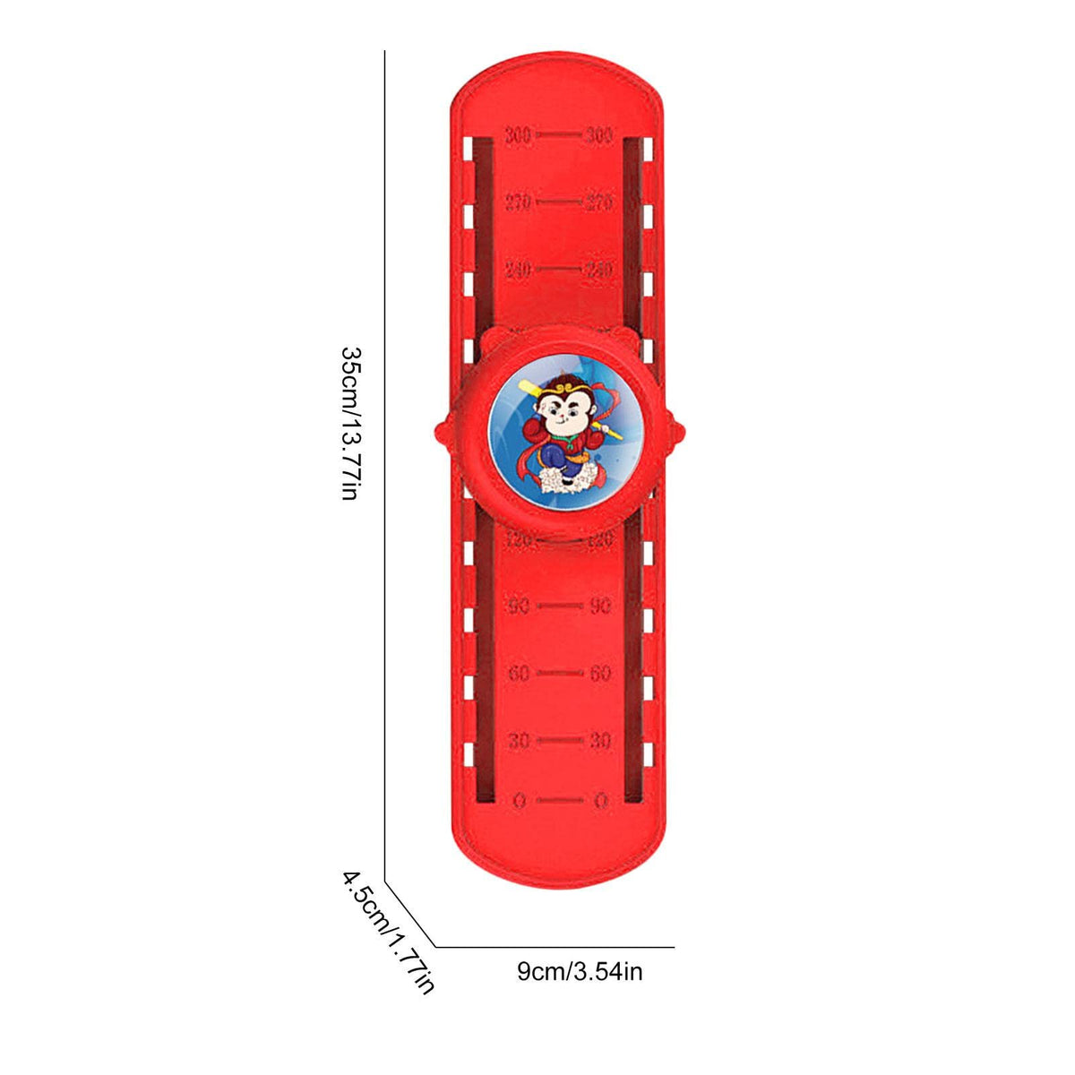Kids Growth Toys - 10 posisjoner Kids Growth Wall Høydehopp-trener med høydeklistremerker