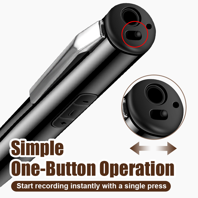 Multi-Function High-Capacity Voice Recorder Pen