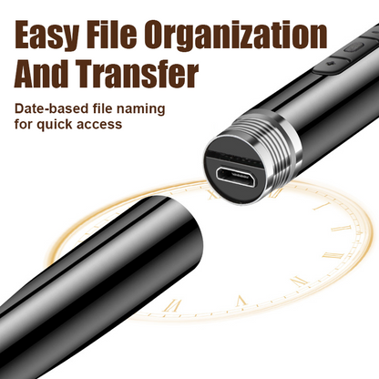 Multi-Function High-Capacity Voice Recorder Pen