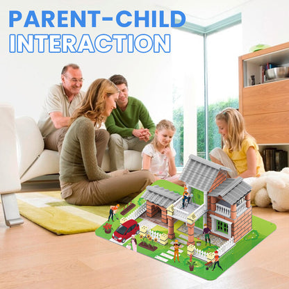 214 PCS DIY Simulation Building Toy Set for Kids