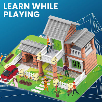 214 PCS DIY Simulation Building Toy Set for Kids