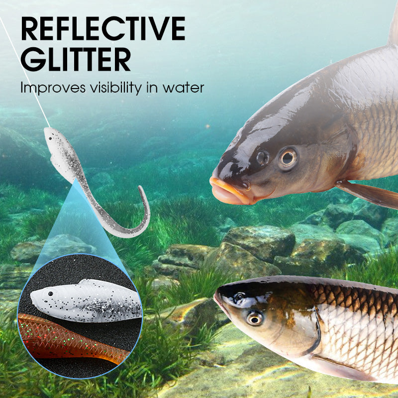 Soft Fishing Lure with Curly Tail