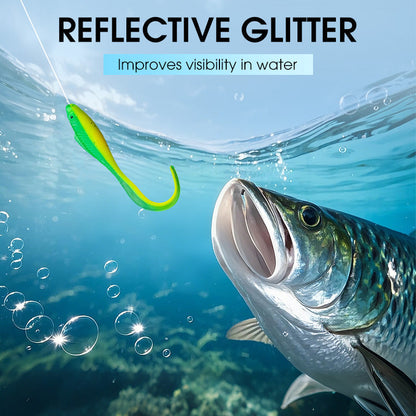 Soft Fishing Lure with Curly Tail