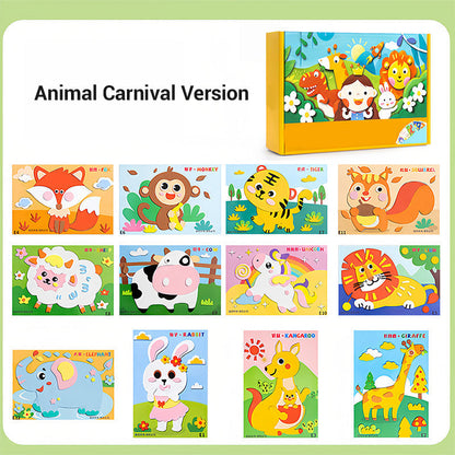 🔥HOT SALE 50% OFF-Children’s DIY 3D EVA Sticker Craft