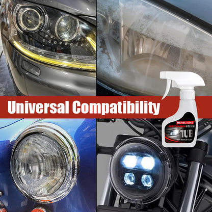 🔥LAST DAY SALE 50% OFF🔥 180ml Professional Car Headlight Restorer with Sponge