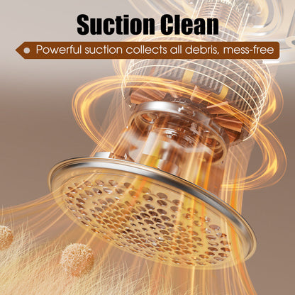🧶 50% OFF NOW! ✨ Portable Rechargeable Fabric Shaver - 3-Speed Settings with LED Light for Sweaters & Upholstery Care 🔋✨