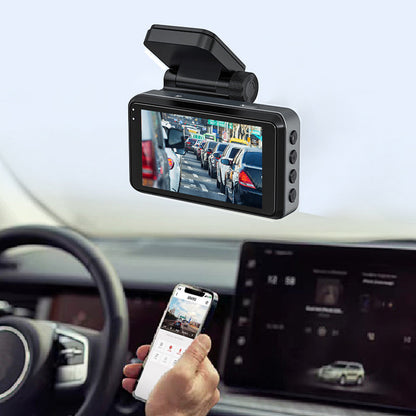 📹60% OFF FOR A LIMITED TIME!✨4K Ultra HD dash cam with night vision🚗Wi-Fi and loop recording for continuous monitoring🌙