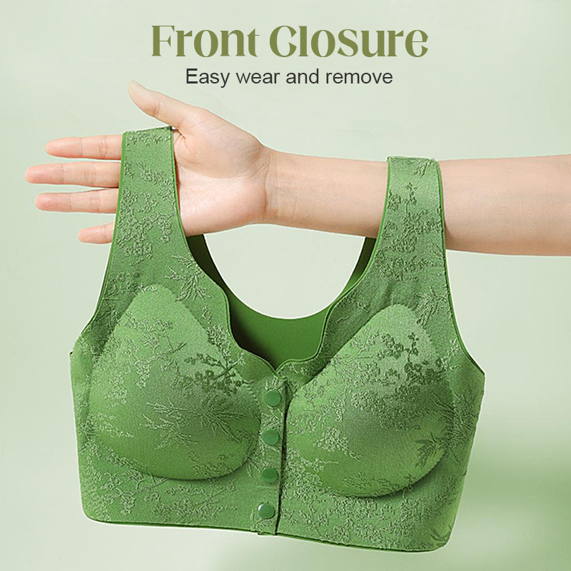 🏆50% OFF NOW! 🔥Buy 2 get 1 Free💥Comfort Front-Clasp & Wire-Free Seamless Bra