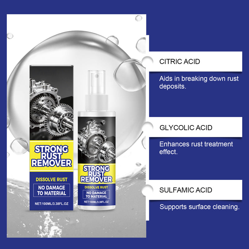 All-in-One Powerful Rust Remover Spray For Cars – Works on Bumpers, Exhausts & Trim, Effortless Rust Removal in Minutes