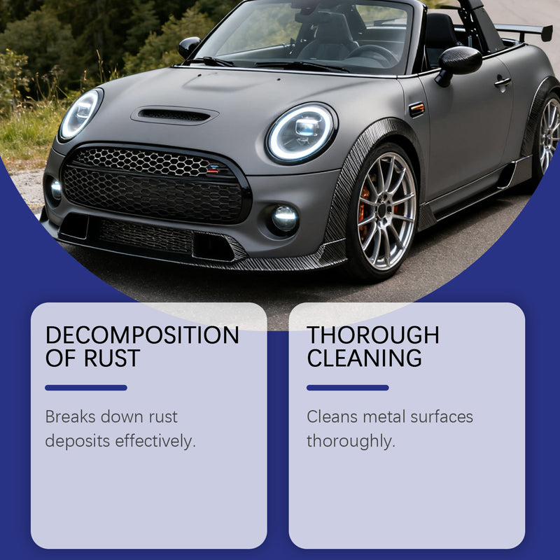 All-in-One Powerful Rust Remover Spray For Cars – Works on Bumpers, Exhausts & Trim, Effortless Rust Removal in Minutes